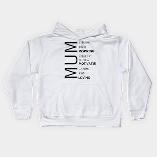 Mum Mothers Day Kids Hoodie